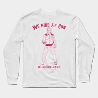 BravoCon 2023 Merch - "We Ride At Con!" Long Sleeve T-Shirt